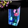 Table Lamps Led Small Fish Night Light Color Changing Lamp Aquarium Electric Fancy Lava Children's Gifts Family Room Decorations