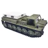 ElectricRC Car WPL E1 Rc Tank Toy 24G Super RC tank Crawler tracked remote control vehicle charger battle boy toys for kids children gdry 230411