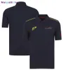 T-shirt da uomo 2022 New F1 Team Polo Team Short Seved Formula 1 Driver Same Sty T-shirt F1 Fan T-shirt Motorsports Top oversize da uomo Personalizzato 0325H23