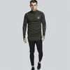 T-shirts masculins Bad Man Street Hip Hop Tendance Top Top Fashion Outdoor Running Sport Casual Slimming Long Manche à sweat à sweat mince