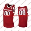 NCAA 2021 Jersey de basquete Moses Moody Justin Smith Jalen Tate Notae Connor Vanover Davonte Davis Desi Sills Ethan Hen