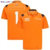 T-shirt da uomo 2022 New F1 Team Polo Team Short Seved Formula 1 Driver Same Sty T-shirt F1 Fan T-shirt Motorsports Top oversize da uomo Personalizzato 0325H23