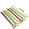 Hårrullar 35st Perm Rods Chopstick Form Plast Long Rod Dressing Styling Curler DIY Salon Tool 230325