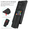 Heavy Duty Shockproof Protective Cases Cover Rubber Armor Bumper Dropproof Protection Wallet Case Card Holder Fit Samsung Galaxy S23 Ultra S23 Plus S23 5G Case