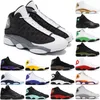 Jumpman 13 Mens Basketball Shoes 13S Bred Gym Red Flint Gray Starfish Black Island Green Sneakers Class of Playground Outdoor Walking Trainer 40-47