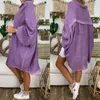 Traje de baño para mujer Cubiertas sueltas Vestido de playa blanco Algodón Kimono Ups para traje de baño Mujer 220325