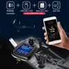 FM Zender HandsFree Bluetooth Car Kit MP3 -speler met dubbele USB -autolader FM Modulator Verzending U Disk / TF -kaart