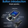 FM Zender HandsFree Bluetooth Car Kit MP3 -speler met dubbele USB -autolader FM Modulator Verzending U Disk / TF -kaart