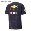 T-shirts pour hommes Nouveau T-shirt ReBull F1 Vêtements Fans de Formule 1 Fans de sports extrêmes Breathab f1 Vêtements Top surdimensionné court Seve Custom 0325H23