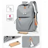 Zaino Borsa per laptop leggera da uomo Uomo Casual USB Business Youth Travel Backbag Zaino per studenti di sport all'aria aperta per adolescenti