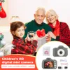 Speelgoedcamera's X2 Mini Cartoon Camera 1080p HD Leuke videocamera 2.0 inch IPS -scherm Camcorder Videocamera voor jongens Girls Kids Verjaardagsgeschenk 230325