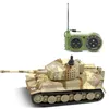 ElectricRC Car 1 72 Mini RC Tanks 2117 Modèle Militaire Électrique Véhicule Radiocommandé Portable Bataille Simulation Cadeaux Jouets pour enfants gdry 230325