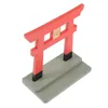 Ethnische Kleidung, japanische Schrein-Tür, Miniatur-Mini-Tor, Modell Torii Shinto, traditionelle Verzierung, Dekor, Statue, chinesisches Holzzubehör