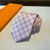 L1 Новые мужчины связывают модную шелковую галстук 100% дизайнерский галстук Жаккард Классический тканый галстук