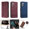 Étuis portefeuille en cuir pour Sony Xperia 1V 10V 1 10 V 2023 Samsung A54 A34 5G A24 4G A04E F04 Sensation de la main Sensation de la peau Vintage Rétro Carte d'identité de crédit Titulaire Flip Cover Purse