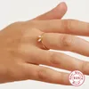 Cluster Rings Luxury Anillo Plata 925 Wedding For Women Girl Korean Colorful Bee Finger Ring Anniversary Party Charm Gift Fine Jewelry