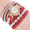 ساعة اليد الفاخرة للنساء الأزياء غير الرسمية Quartz Quartz Rhinestone Watch Bracelet Ladies Girl 2023 ClockWristwatches