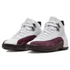 Cherry 12 Jumpman 12s 남자 농구화 A Ma Maniere 블랙 화이트 스텔스 플레이오프 로열티 택시 유틸리티 리버스 콩코드 남성 트레이너 야외 스포츠 스니커즈