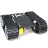 Rspberry 230325 Elektro-RC-Auto, intelligentes Roboter-Chassis, Roboter-RC-Panzer mit Gleichstrommotor-Kit, Metall-Fernbedienung, verfolgt für AI programmierbar