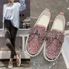 샌들 검투사 샌들 크리스탈 편안한 플랫폼 여성 패션 지퍼 신발 Zapatos De Mujer 0130