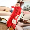 Ethnische Kleidung 2023 Chinesisches Sommerkleid Stickerei Cheongsam Frauen Qipao China Orientalischer Stil Kleider Anzug Klassische Fee Zweiteiliges Set