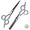 Hair Scissors Professional Hairdressing Haircut 6 Inch 440C Barber Shop Hairdresser's Cutting Thinning Tools High Quality Salon Set 230325