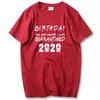 Herr t -skjortor min födelsedag den där jag var karantän 2023 unisex tie dye mode size skjorta toppar tees