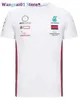 T-shirts pour hommes F1 Formula One racing suit short seve team uniform Hamilton drivers Championship polyester à séchage rapide T-shirt à col rond peut être ZYCN 0325H23