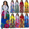 Ethnic Clothing African Elegant Dresses For Women Muslim Fashion Abayas Dashiki Robe Kaftan Long Maxi Dress Moroccan Turkish Africa 230324