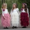 Robes de fille petite fille cérémonies habiller les vêtements pour enfants de bébé