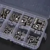 Other Home Garden 200pcs stainless steel hexagon socket set screw flat head screw classification kit M3-M8