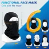 Capacetes de motocicleta máscara de esqui balaclava máscara-face-uv Proteção à prova de vento à prova de vento para homens, mulheres esquiam para ciclismo de snowboard de ciclismo