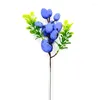 Decorative Flowers Easter Egg Cuttings Artificial Branch Colorful Painting Foam Bird Eggs