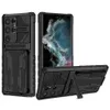 Heavy Duty Shockproof Protective Cases Cover Rubber Armor Bumper Dropproof Protection Wallet Case Card Holder Fit Samsung Galaxy S23 Ultra S23 Plus S23 5G Case