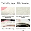 Carpet Thick Floor Mat Bedroom Makeover Bedside Sofa Fluffy Non-Slip Absorbent Carpet Baby Pography Accessories Furry Decor for Kids 230324