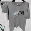 T230325men's TrackSuits Męskie koszulki Trapstar T Shirt Men Men Kobiety rozmiar Euro Haftowane T-shirt Wysokiej jakości topy TEE Suit T221006