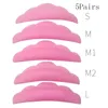 Falska ögonfransar Liss Rods Pads 12 PCS Eyelash Perm Silikon 6 Storlek Färgstark återanvändbar perming Curler Shield Padsfalse