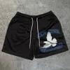 Y2K Shorts Herren Top-Qualität laufende Skelett Schmetterlingshorts Männer Sport Kleidung Fitness Bodybuilding Short Hosen Schnell trockenes Fitnessstudio-Training Strand Shorts 230325