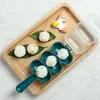 Sushi Tools 2pcs kreatywność formy piłki ryżowej producent formy sushi twórca sushi twórca ryżu do produkcji ryżu dla dzieci 6,89*2,76*1,18 "