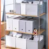 Boîtes de rangement Bacs Boîte de rangement de fichiers de bureau Armoire de cuisine Étagère Tiroir de rangement P230324