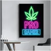 Энергия хранения батареи картины Neon Sleep Gamer Art Canvas Painting Painting Wall Poster Game Повторите игровые отпечатки для детей для детей Ro Dhlhc