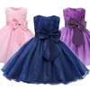 Mädchen Kleider Mädchen Spitze Blume Prinzessin Kinder Hochzeit Geburtstag Elegante Party Teenager Mädchen Pageant Kleid Kinder Weihnachten Kleidung Y2303