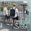 Lägermöbler Magic Folding Pall Outdoor Portable Lätt att bära justerbar fiskestol Lätt picknickcamping