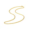 Anhänger-Halsketten, trendige goldfarbene, dick plattierte Elefanten-Halskette für Damen, Modeschmuck