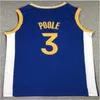 Baskettröjor Stephen Curry Klay Thompson Draymond Grön tröja Andrew Wiggins Poole Warriores 2022 2023 City Shirt Edition Blåsvart tröja 30 11 23