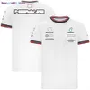 Męskie koszulki F1 T-shirt wyścigowe lapelowe koszulę Polo Formula 1 Fan Fan krótko rozczarowany tops Kultura samochodowa Szybka sucha ubrania można dostosować 0325h23