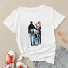 Kvinnors T -skjortor mamma skjorta Brasilien Familj Look Summer Short Sleeve Casual Fashion Mother#39; s White Top Ropa Aesthetic Well Being