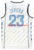 Skicka från oss Michael MJ #23 Basketball Jersey North Carolina Tar Heels Jerseys Men's All Stitched Blue White Black Size S-3XL