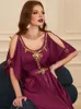 Vêtements Ethniques Caftan Marocain De Soirée Caftan Abaya Dubaï Islam Arabe Musulman Robe Robes Djellaba Soirée Turquie Robes Pour Femmes Vestidos 230324