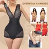 Dames shapers flarixa sexy mesh shapewear dames bodysuit push omhoog bh bra herstel tank taille taille trainer buiklichaam bodyshaper transparante lingerie 230325